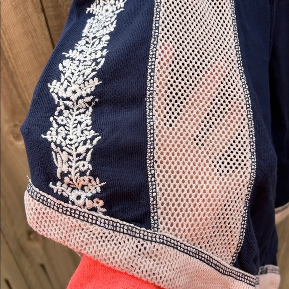 Free People Movement Way To Go Shorts in Navy - Picture 7 of 14